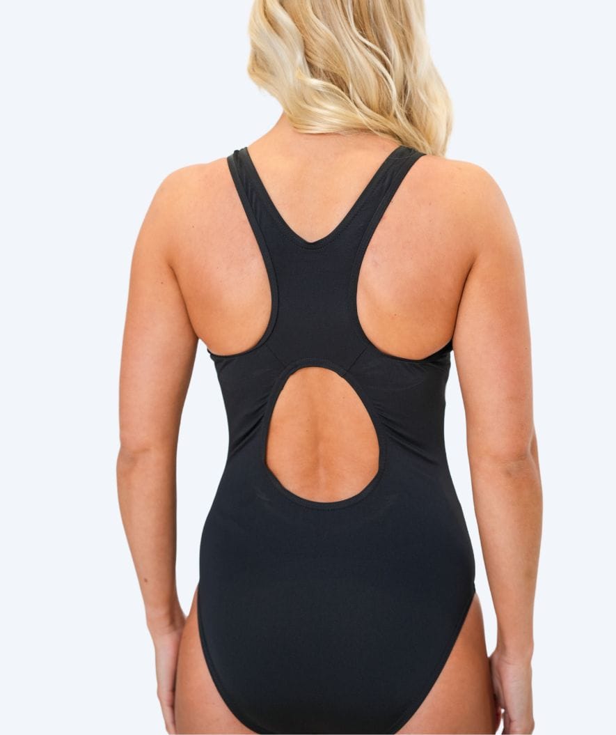 Watery swimsuit for women - Marella - Black/white