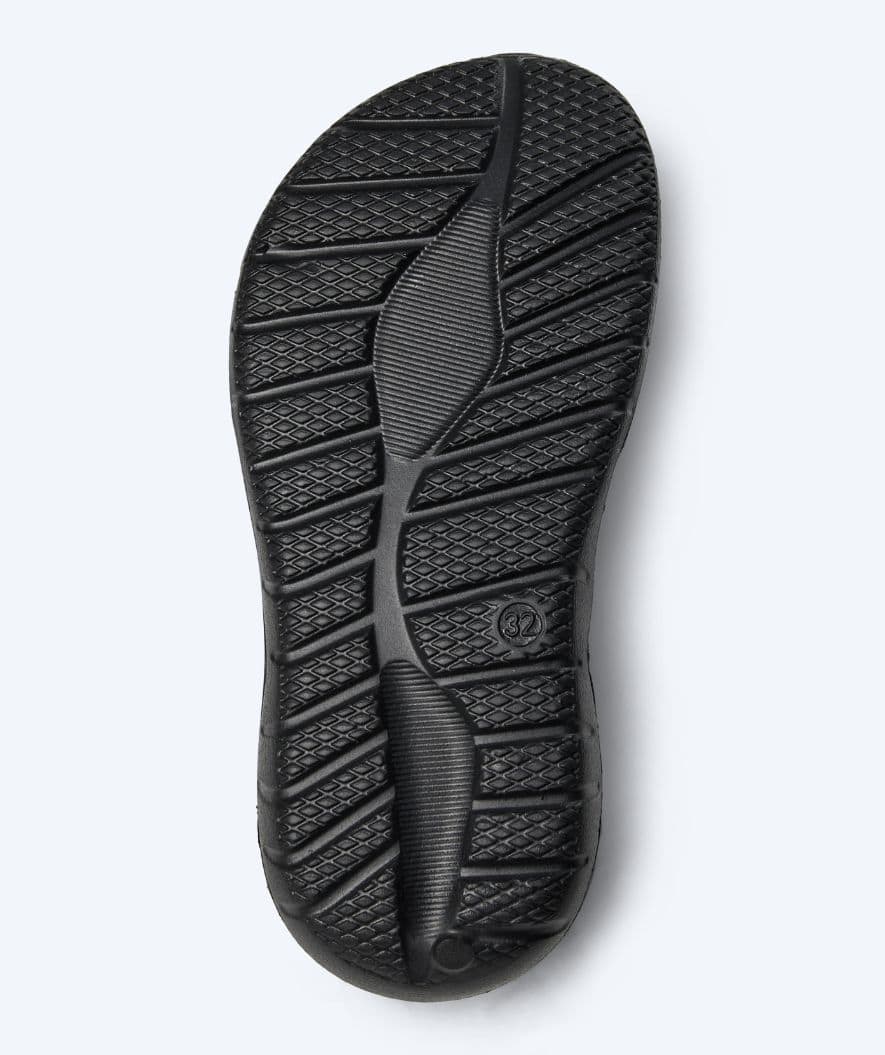 Watery swim sandals for kids - Ozana - Black/green