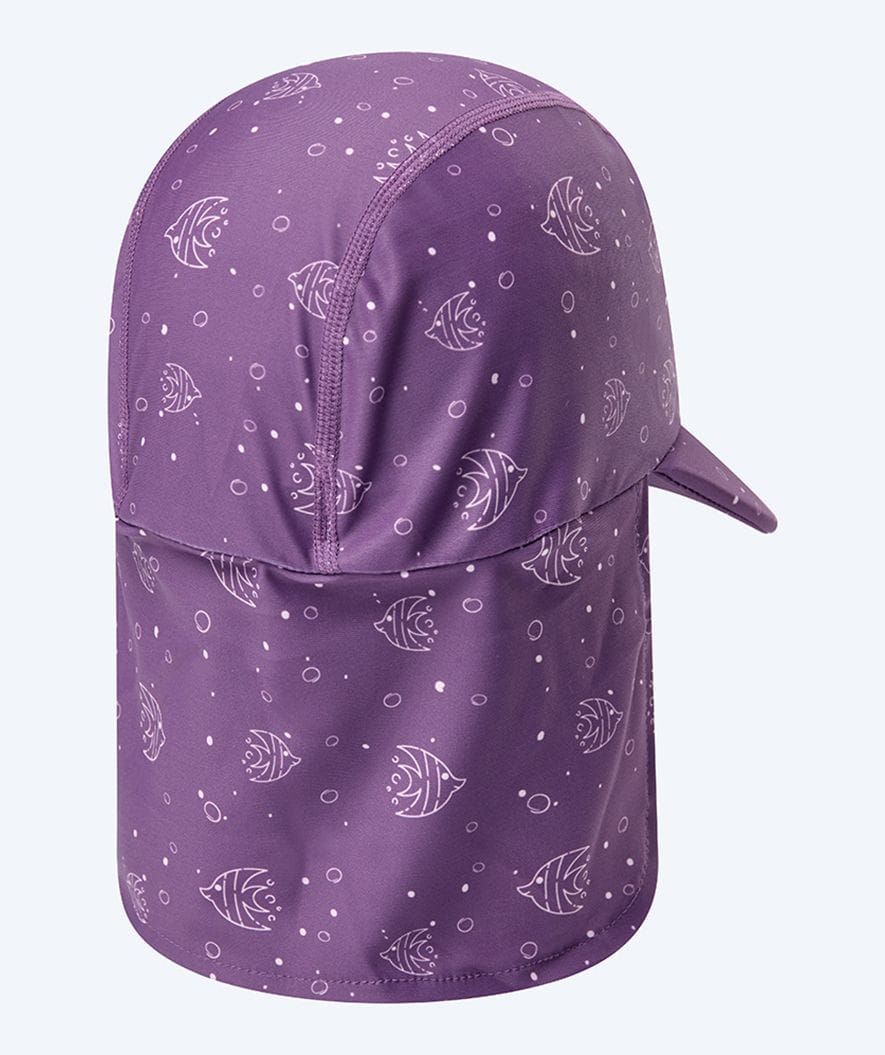 Watery sunhat for kids - Cascade - Purple