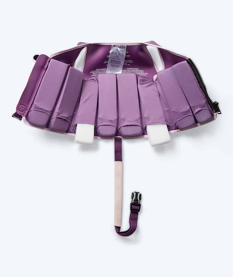 Watery swim vest for kids (1-6) - Splashy - Purple