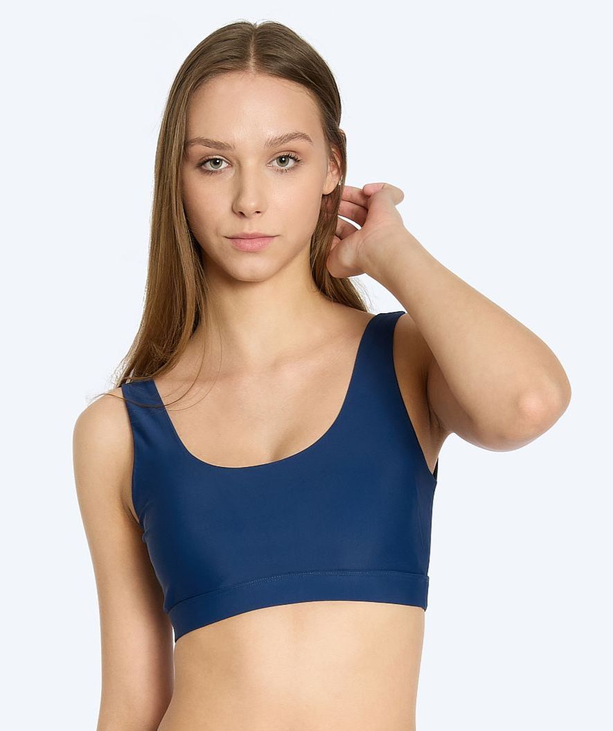 Watery bikini top for women - Remington - Dark blue