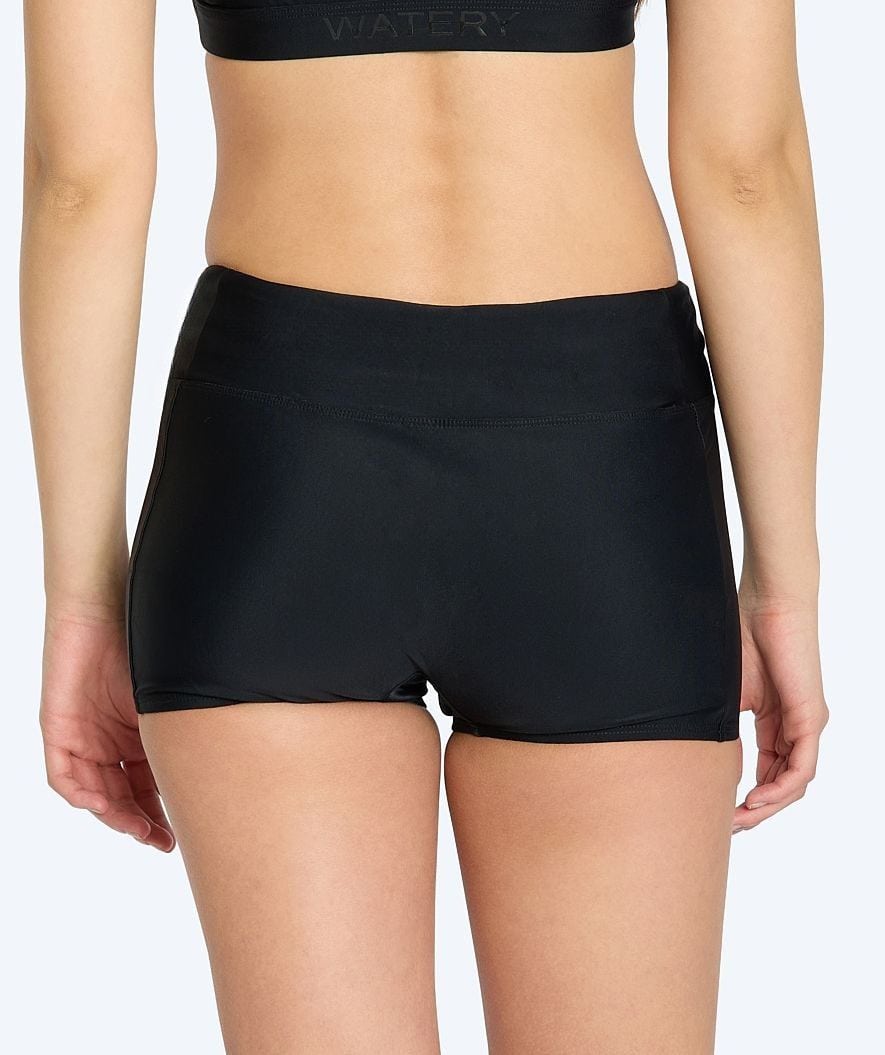 Watery bikini bottom for women - Remington - Black