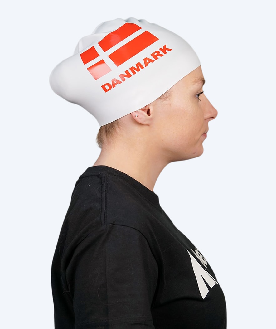 Watery swim cap - Denmark - White