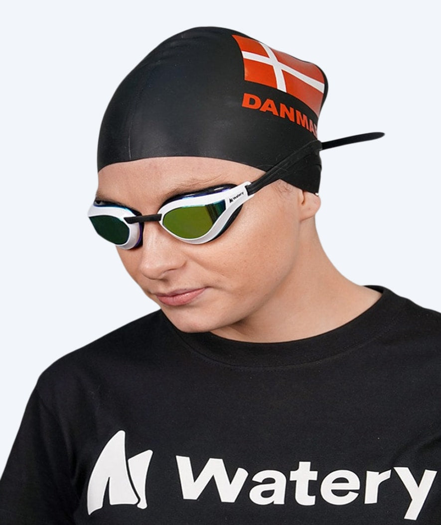Watery swim cap - Denmark - Black