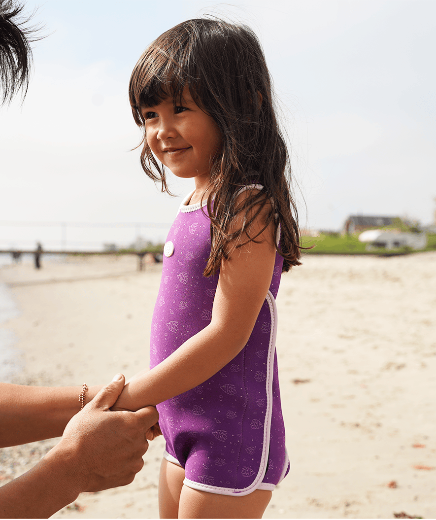 Watery wetsuit for kids - Baia Wrap - Atlantic Turquoise