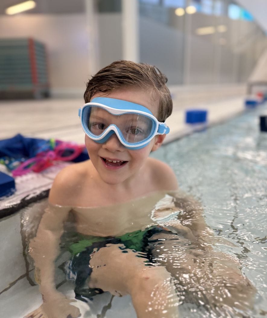 Watery swim goggles for kids - Bradford - Blue/pink