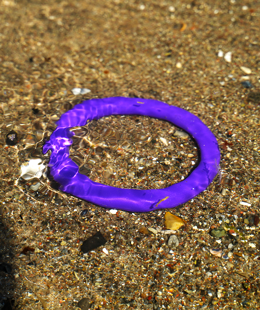 Watery diving ring - Cordelia - Purple