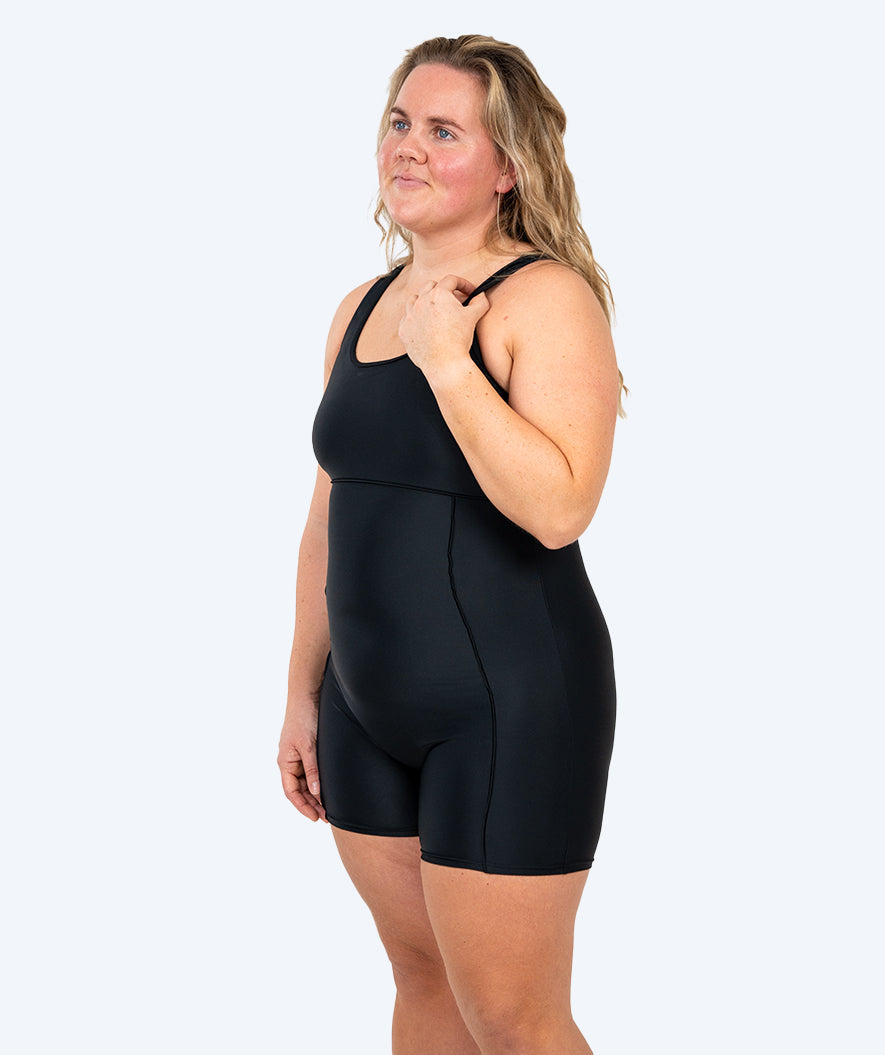 Watery swimsuit with skirt for women - Tirta - Black