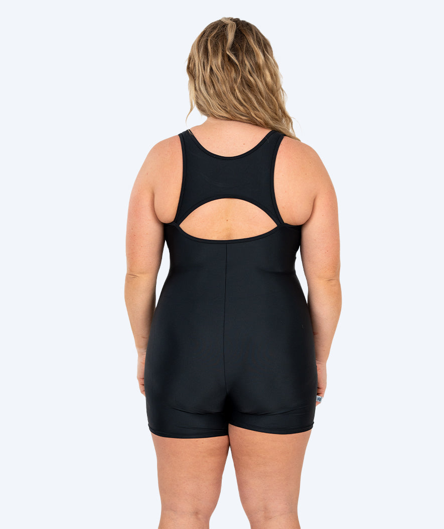 Watery swimsuit with skirt for women - Tirta - Black