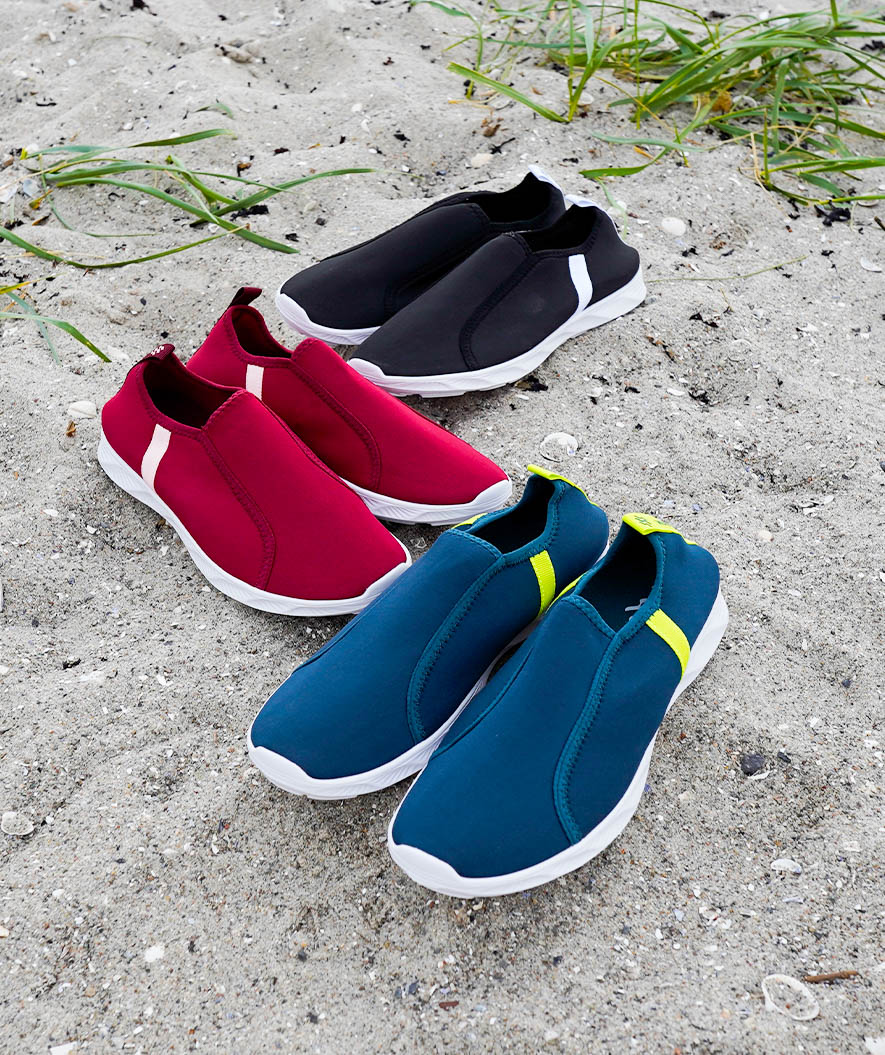 Watery swim shoes for adults - Fletcher - Black