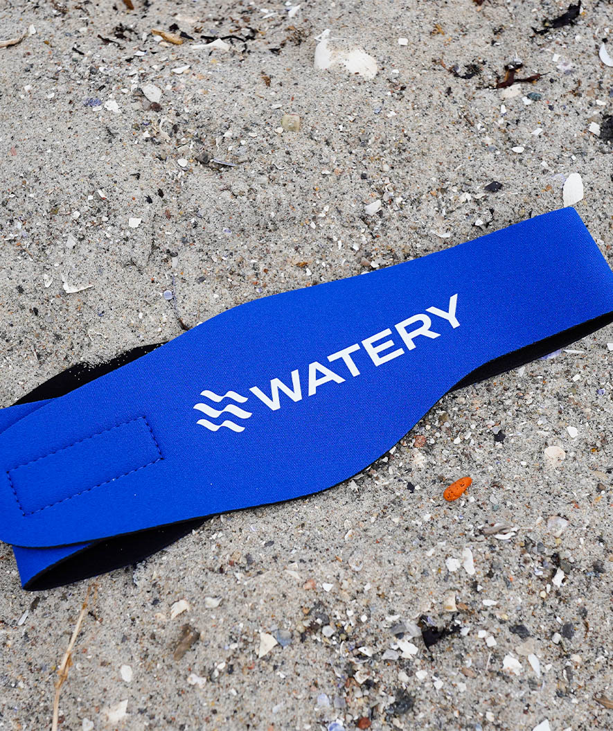 Watery earband for adults - Dark blue