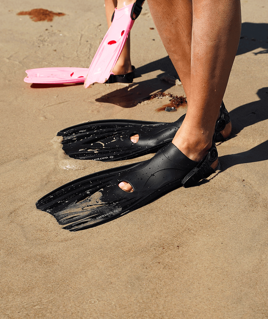 Watery snorkel set for adults (from 15 years) - Fraser/Coast/Delmere - Red/black