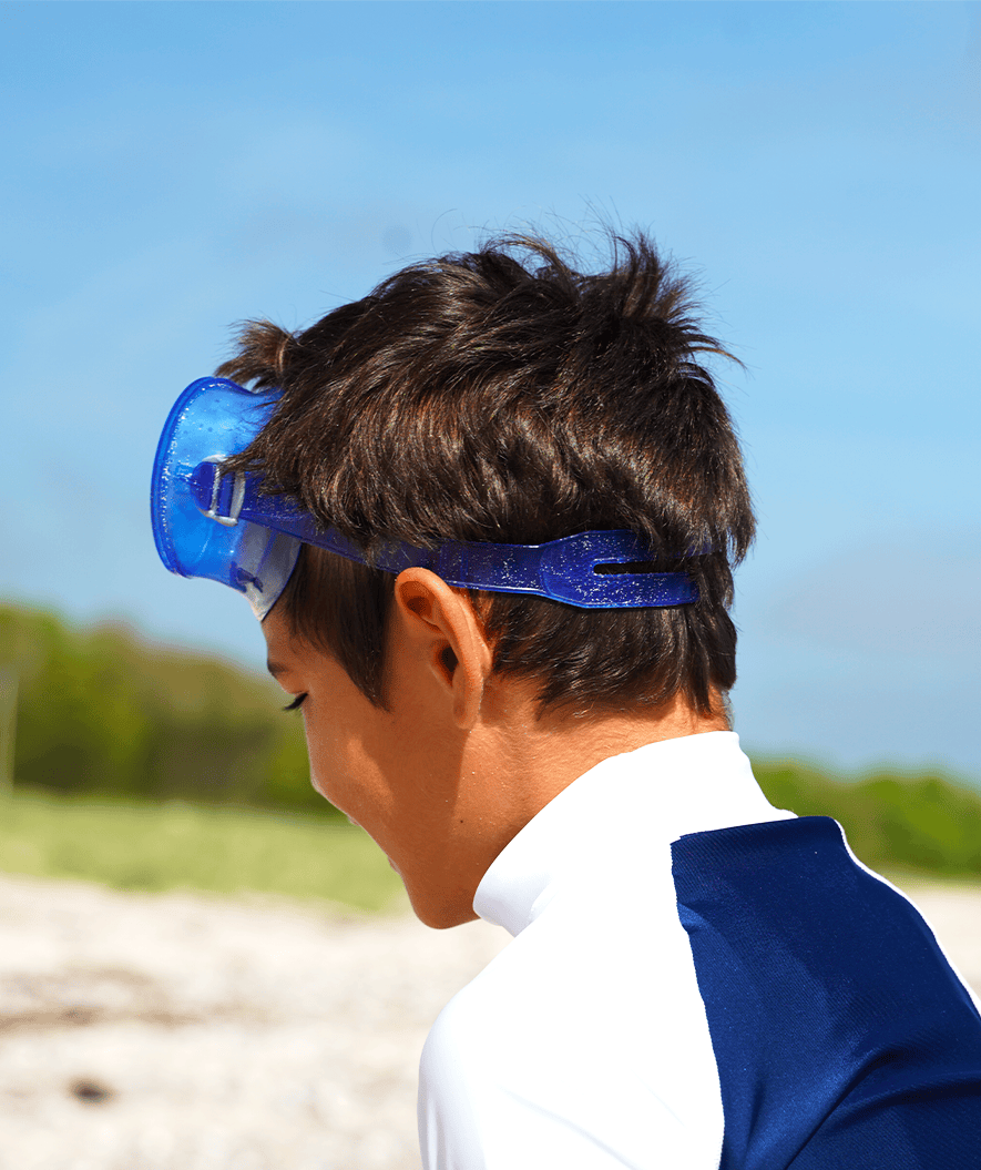 Watery Combo snorkel set for junior (8-15) - Jubal - Blue