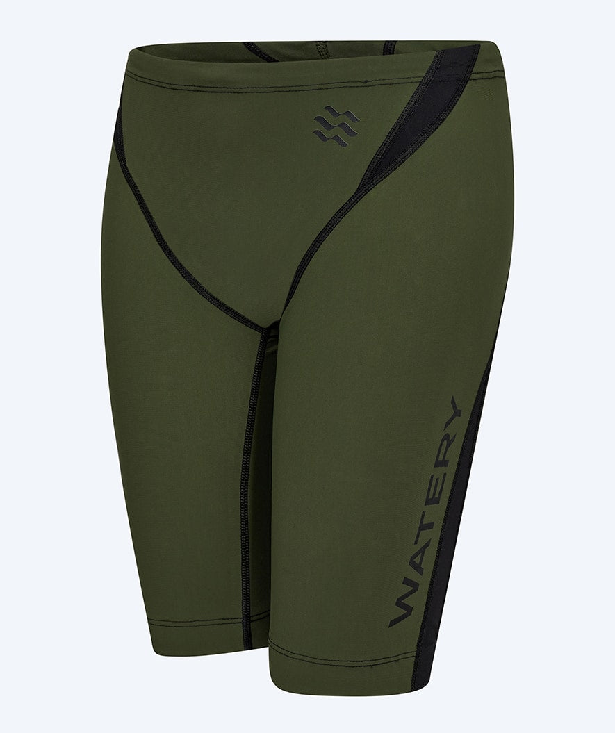 Watery competition swim trunks for boys - Rapidskin 2.0 - Green