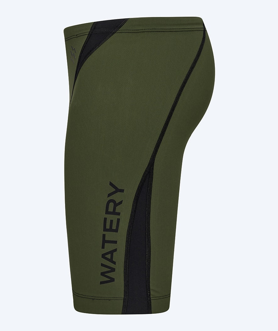 Watery competition swim trunks for boys - Rapidskin 2.0 - Green