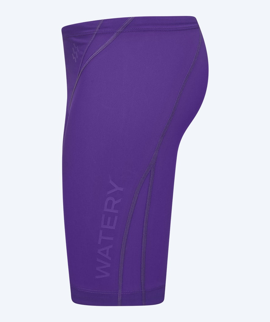 Watery competition swim trunks for boys - Rapidskin 2.0 - Purple