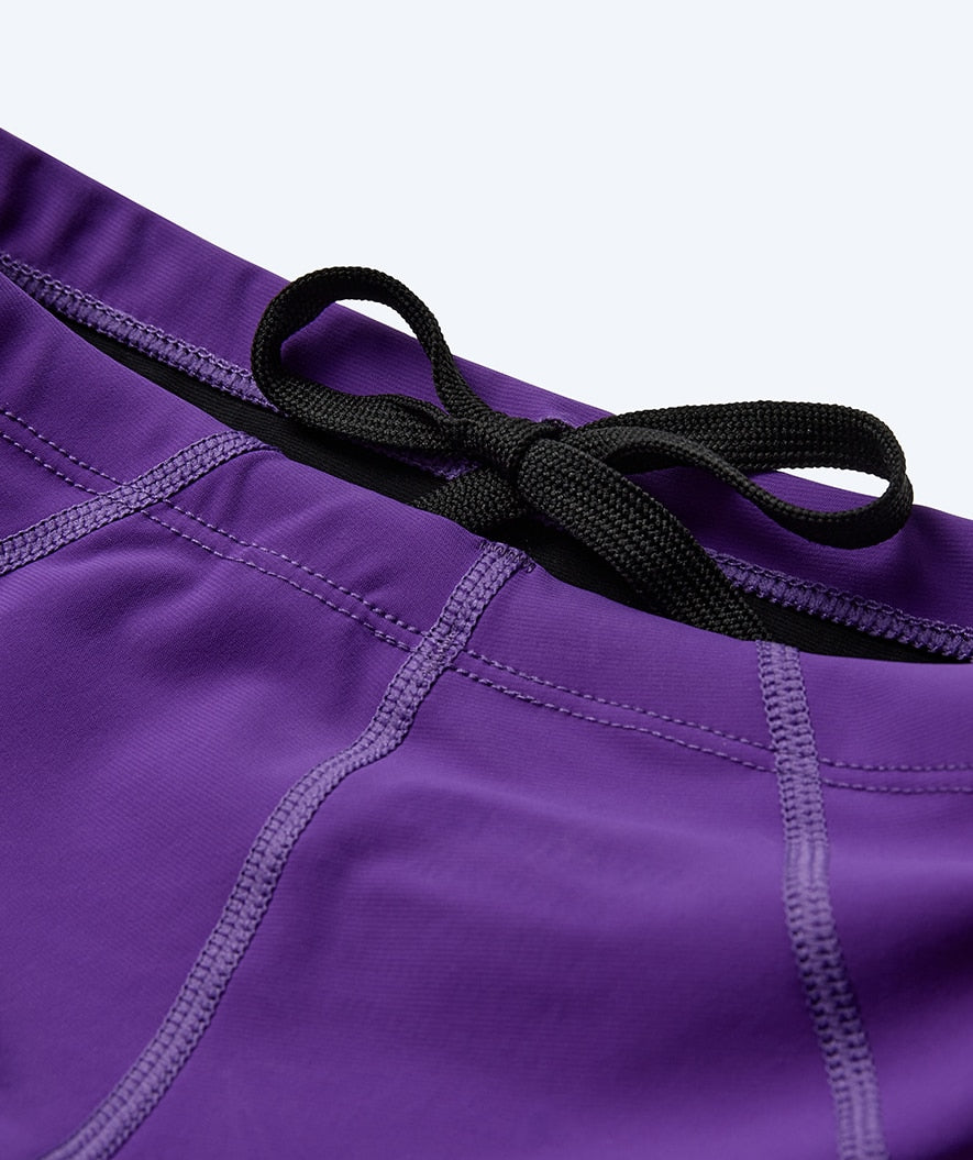 Watery competition swim trunks for boys - Rapidskin 2.0 - Purple