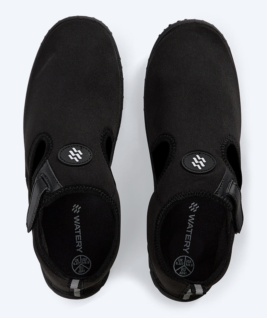Watery swim shoes for adults - Romney - Black