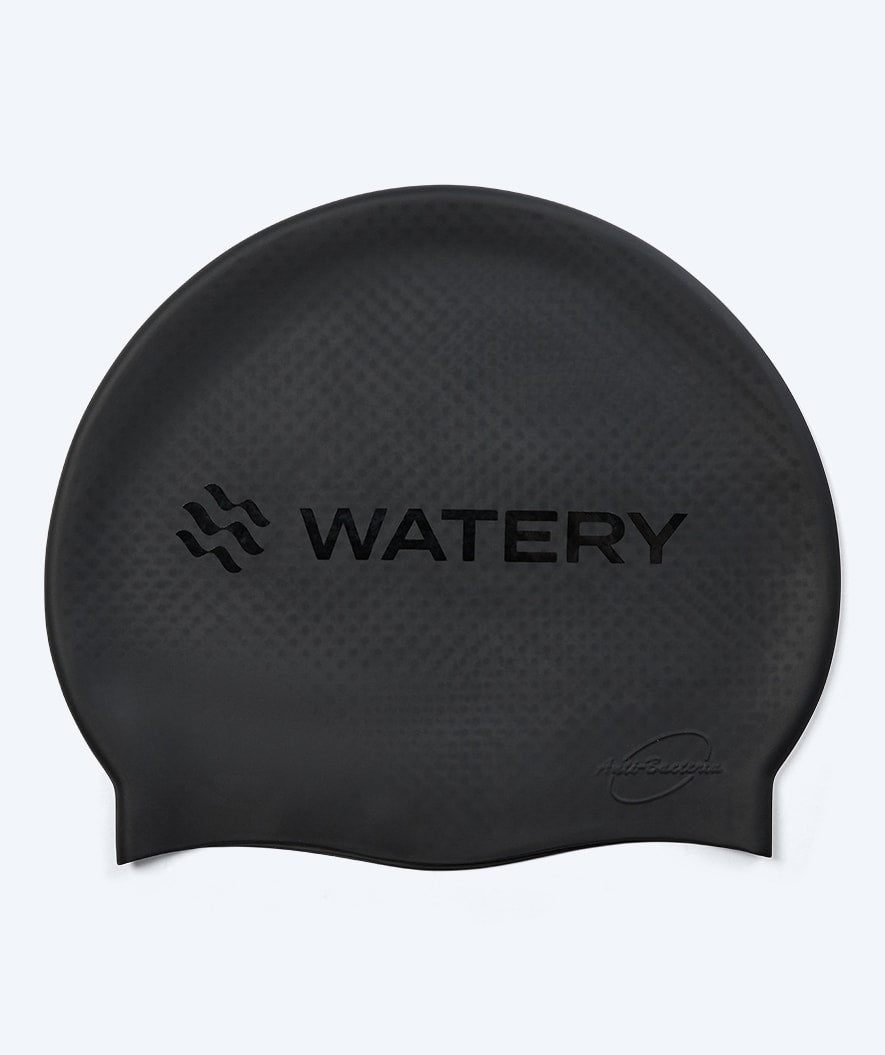 Watery swim cap with bumps - Avisa Bud - Black
