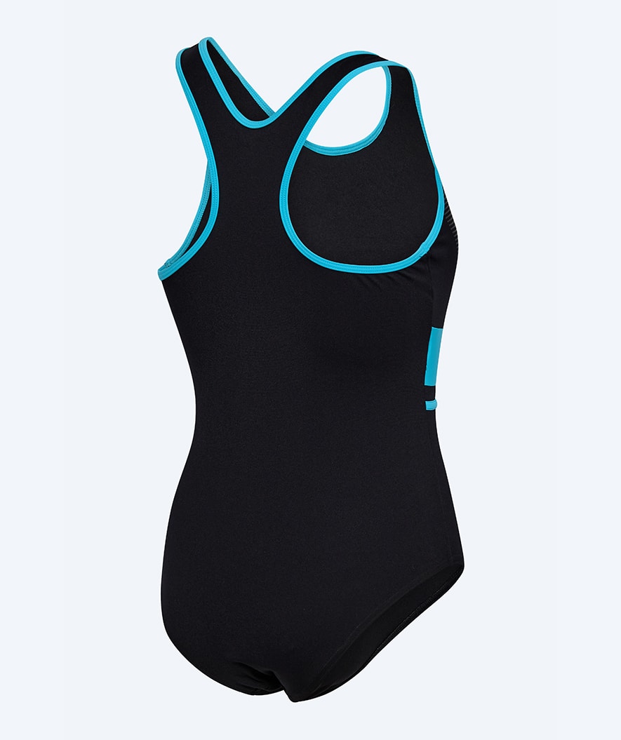 Watery swimsuit for women - Conway - Black/light Blue