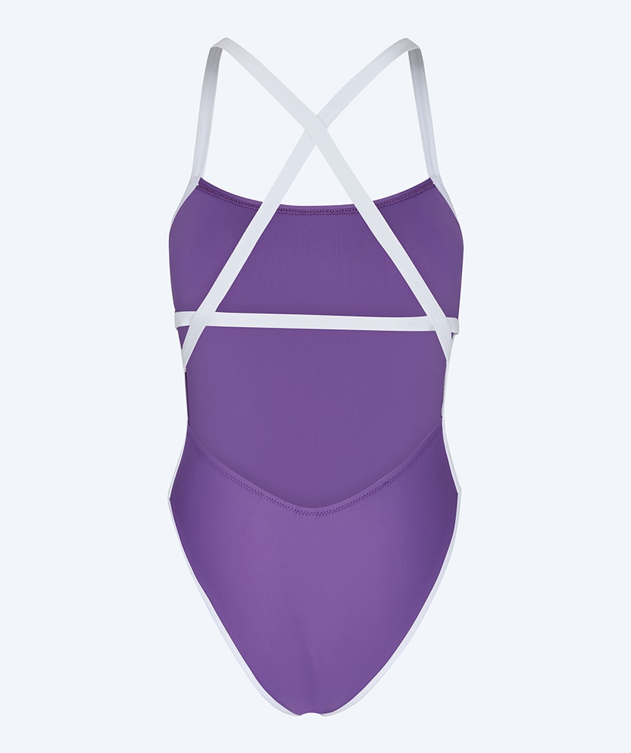 Watery swimsuit for women - Eco Sunkissed Solid - Ruby Purple