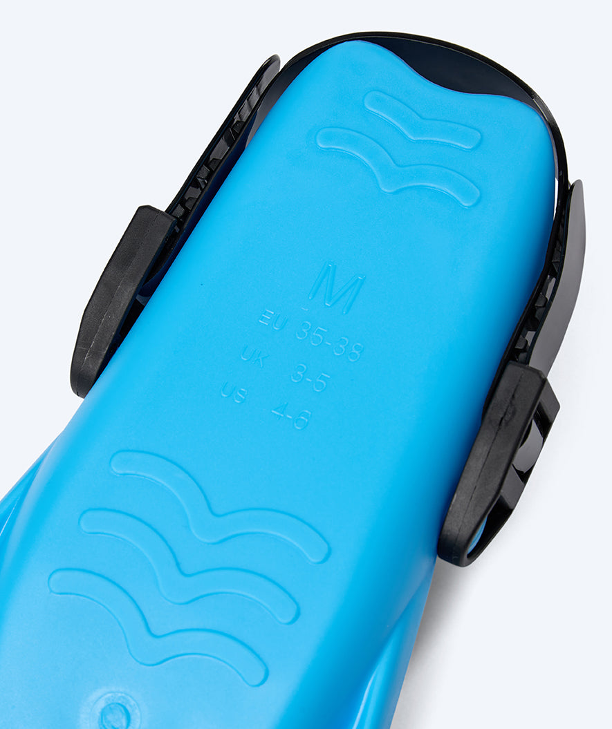 Watery diving fins for kids/junior (27-38) - Fleetwood - Blue