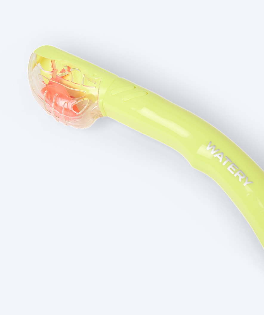 Watery Combo snorkel set for adults - Hudson Full-dry - Yellow