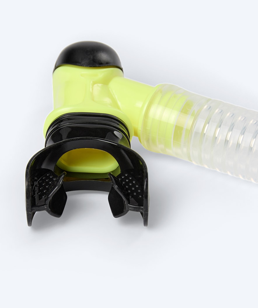 Watery Combo snorkel set for adults - Hudson Full-dry - Yellow