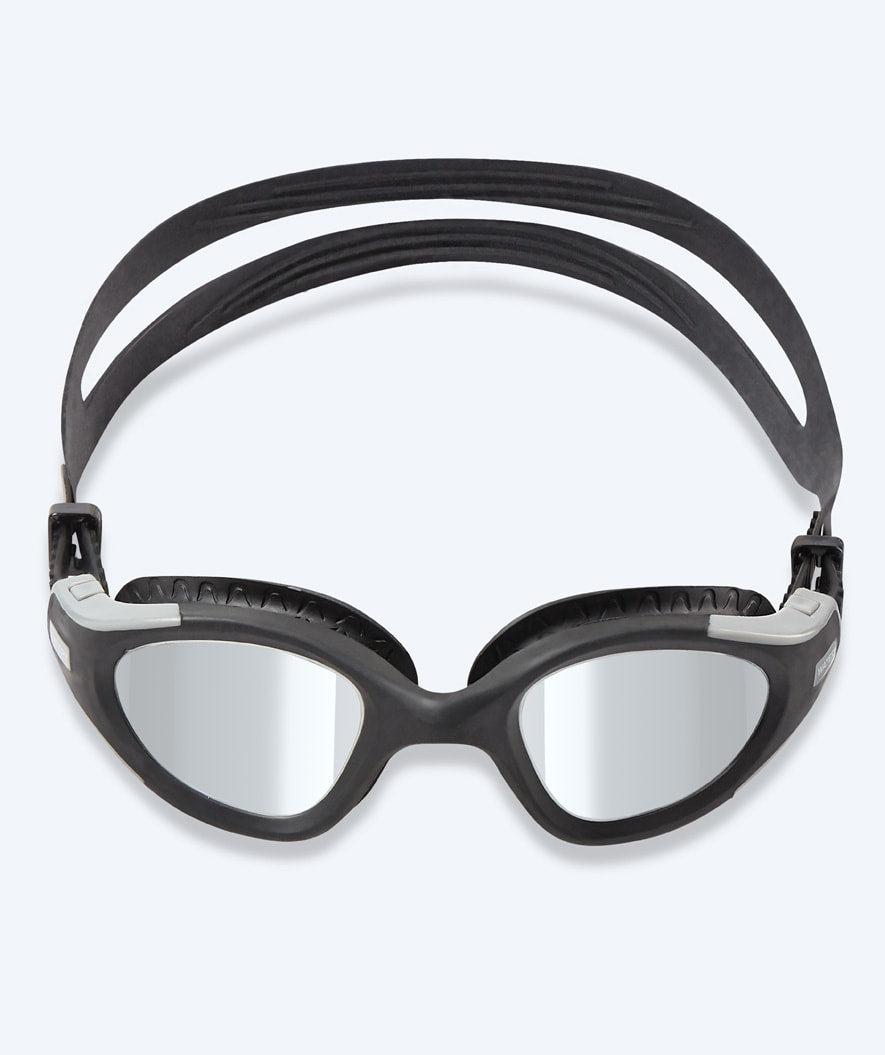 Watery exercise diving goggles - Kelvin Mirror - Black/silver