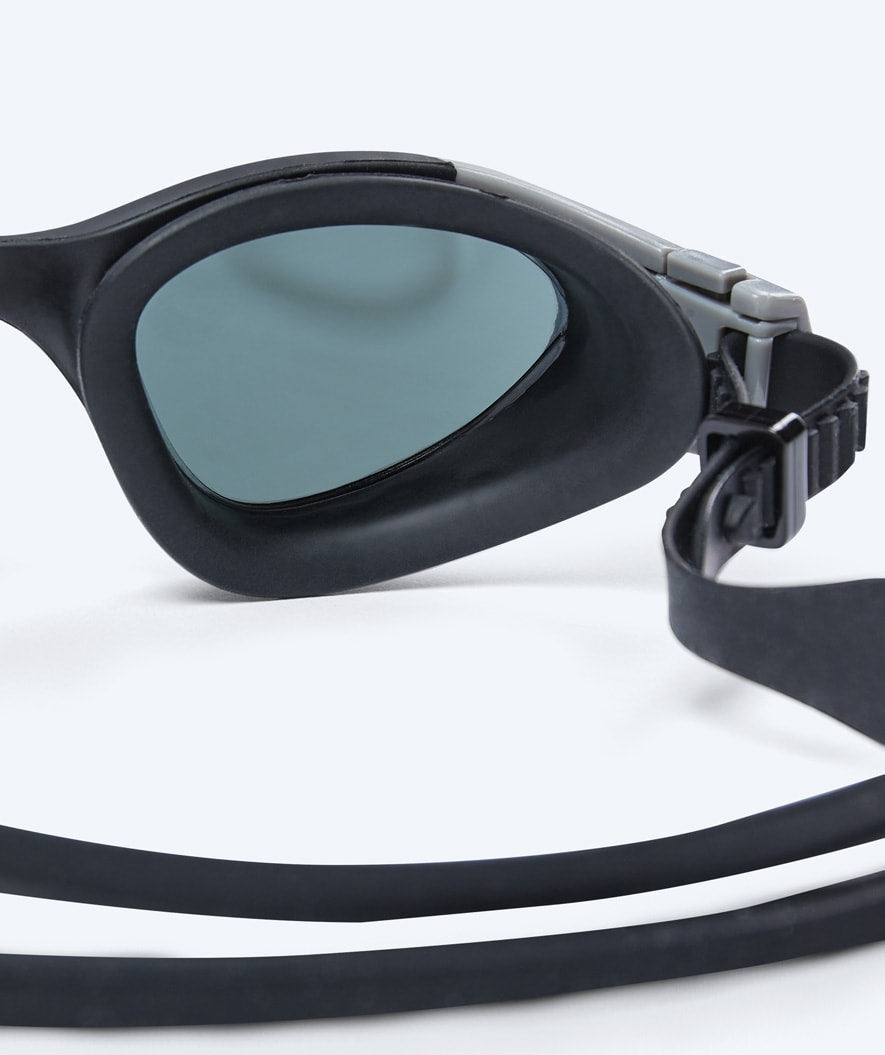 Watery exercise diving goggles - Kelvin Mirror - Black/silver