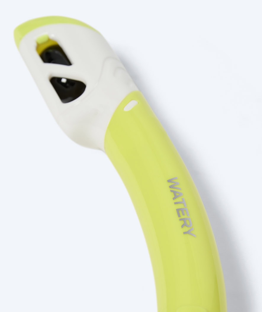 Watery Combo snorkel set for kids - Triton Full-dry - Yellow