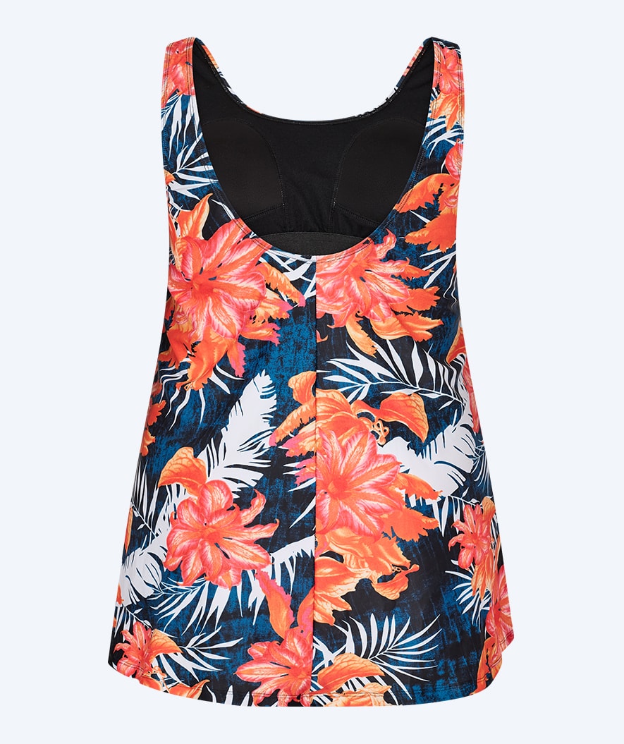 Watery skirted swimsuit for women - Laguna - Arvin Orange