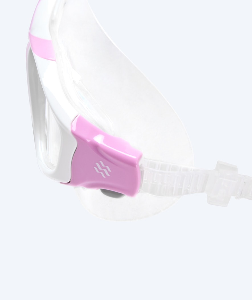 Watery swim mask for adults - Mantis - Pink/clear