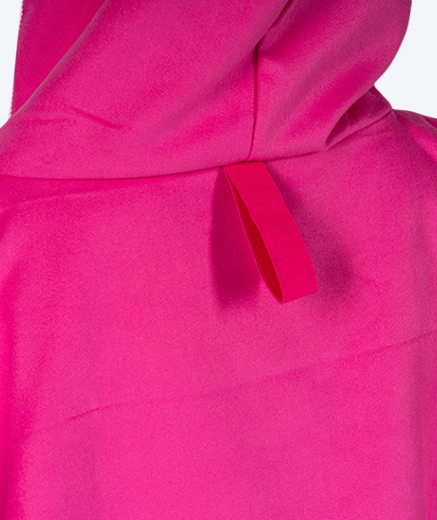 Watery bathing poncho for junior (6-15) - Microfiber - Pink