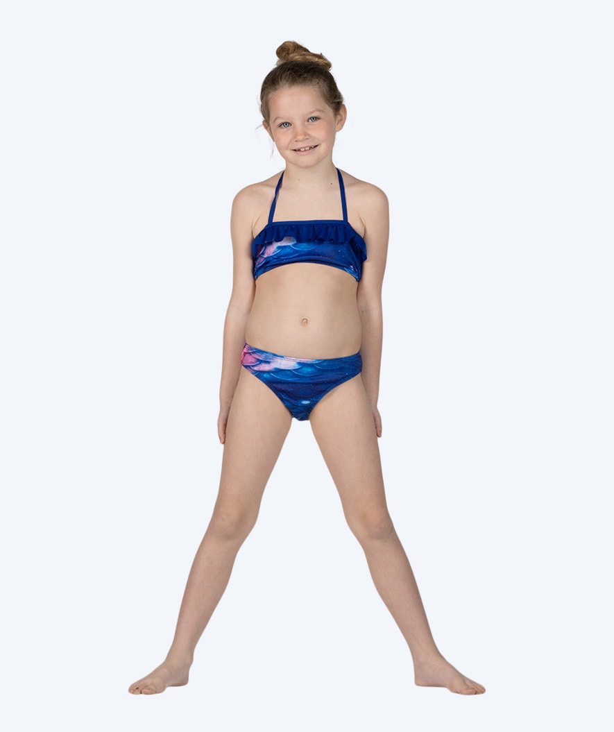 Watery mermaid bikini top for girls - Milky Way