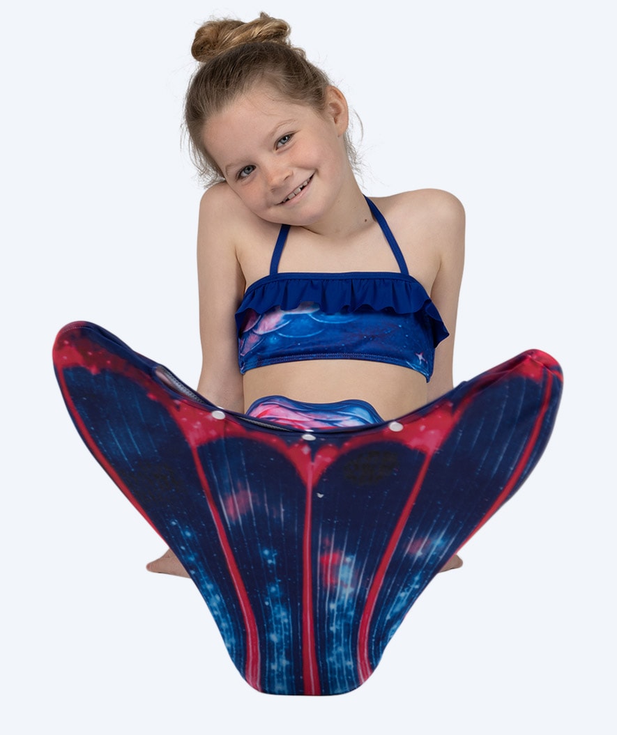 Watery mermaid bikini top for girls - Milky Way