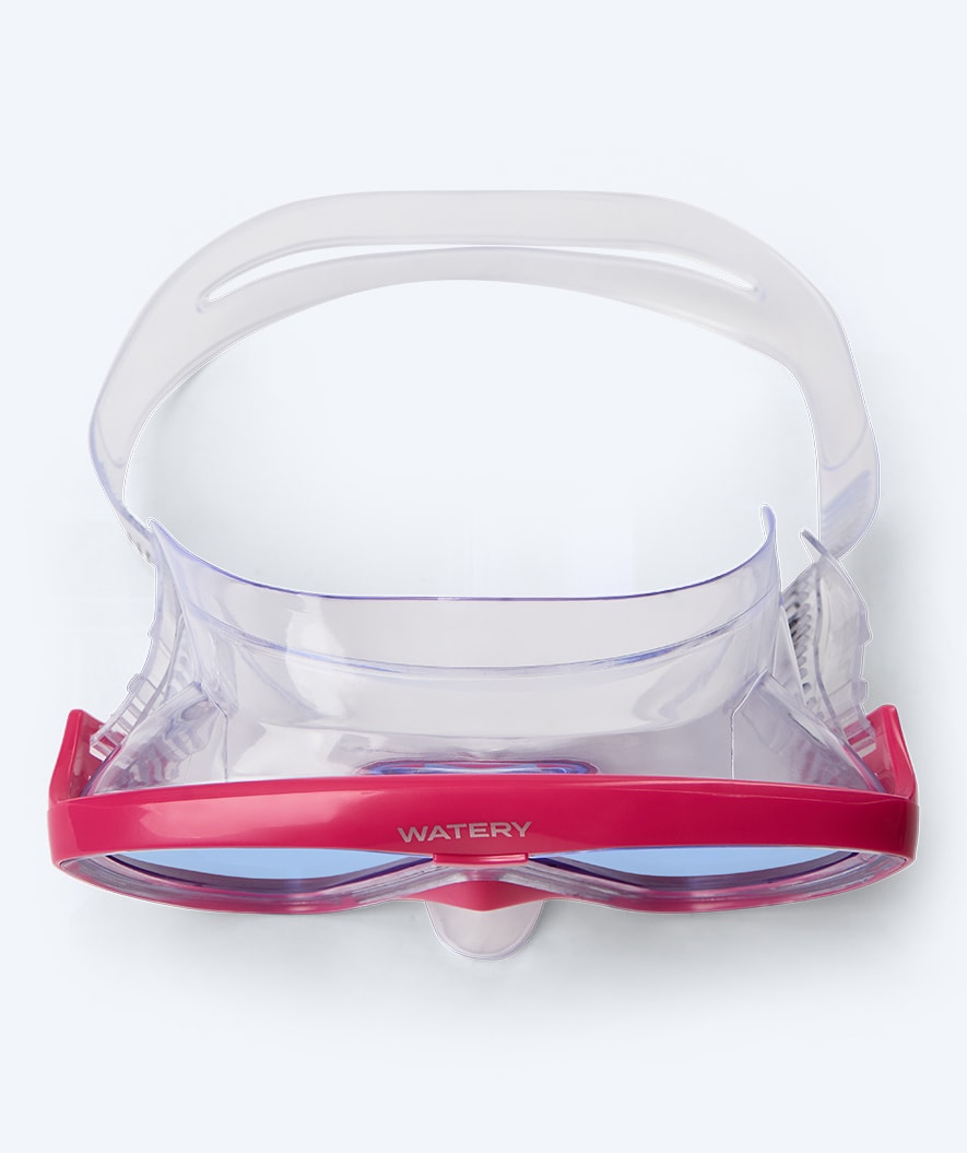 Watery diving mask for junior (8-15) - Nerina - Pink/blue