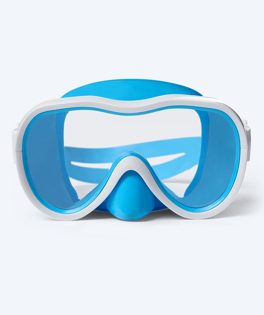 Watery snorkel set for junior (8-15) - Odine/Fleetwood - Blue/Blue