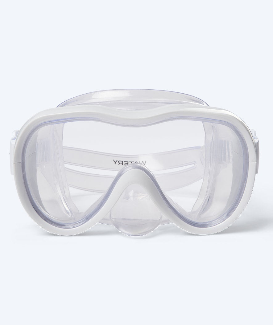 Watery Combo snorkel set for junior (8-15) - Odine - White