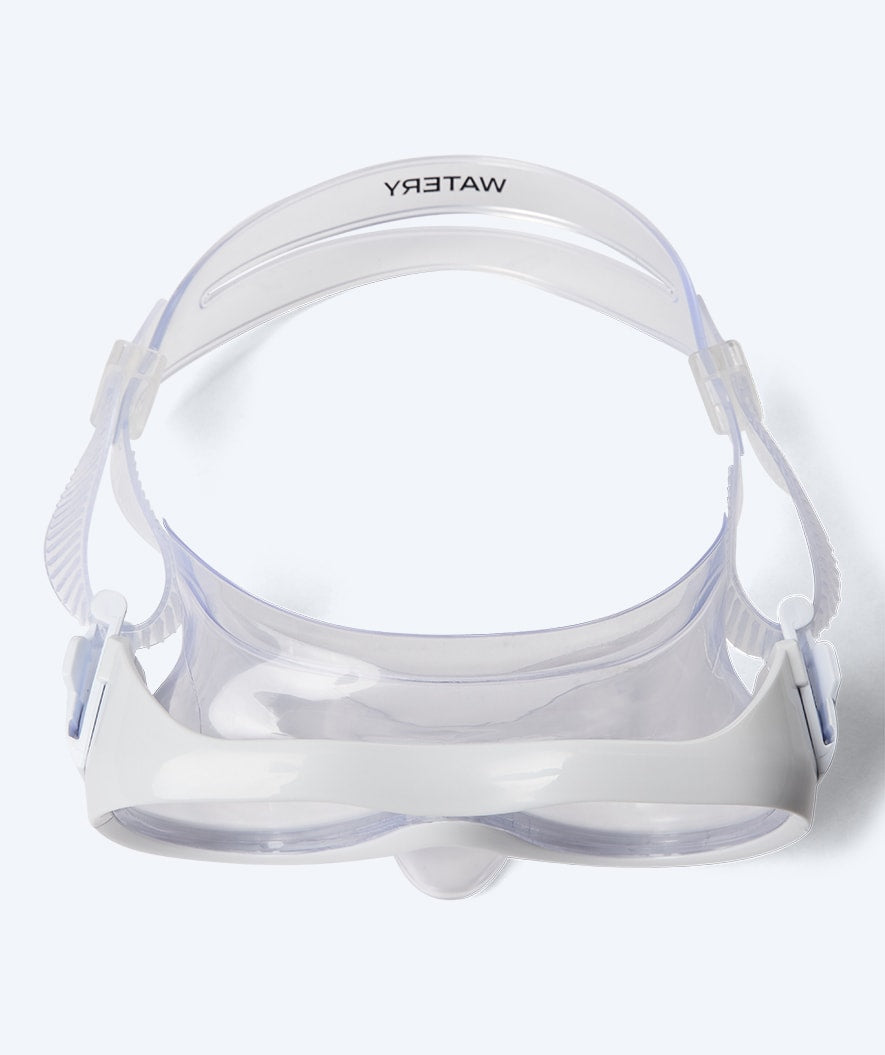 Watery diving mask for junior (8-15) - Odine - White