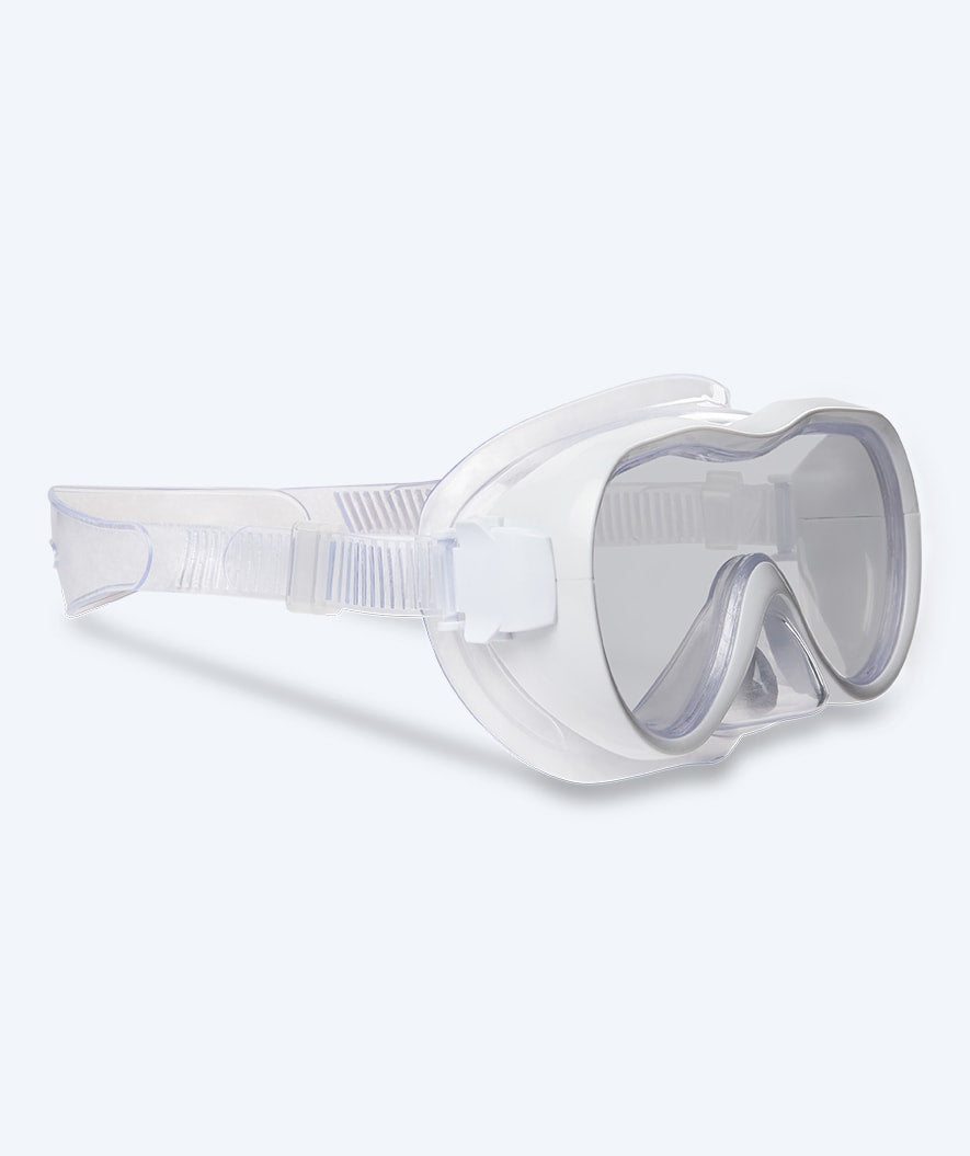 Watery diving mask for junior (8-15) - Odine - White
