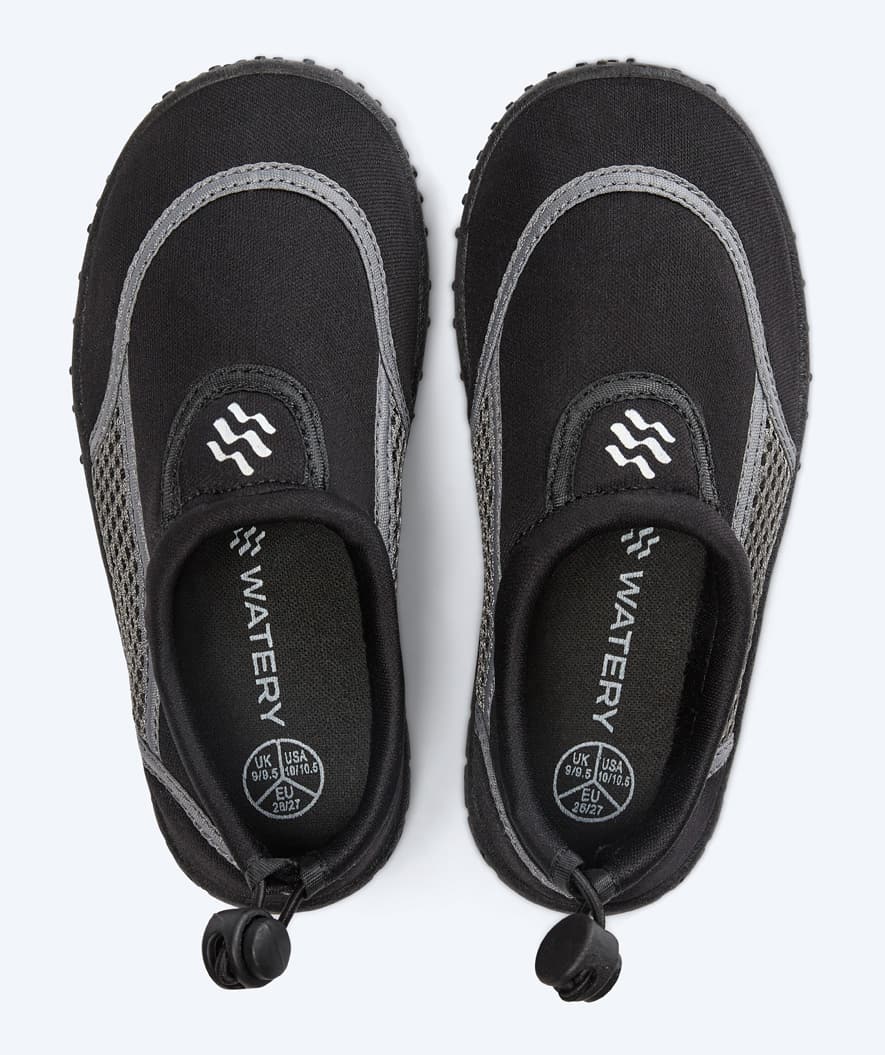 Watery swim shoes for kids - Perk - Black