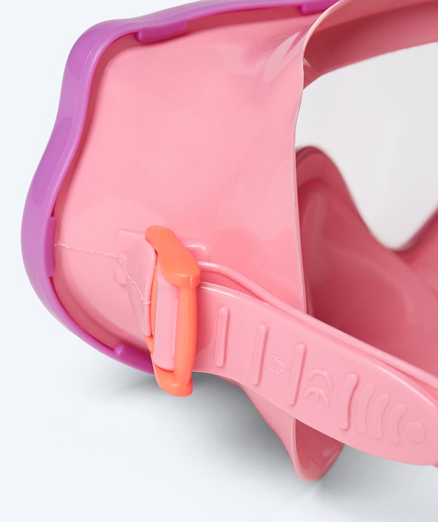 Watery Combo snorkel set for kids (4-10) - Pulina - Pink/Purple