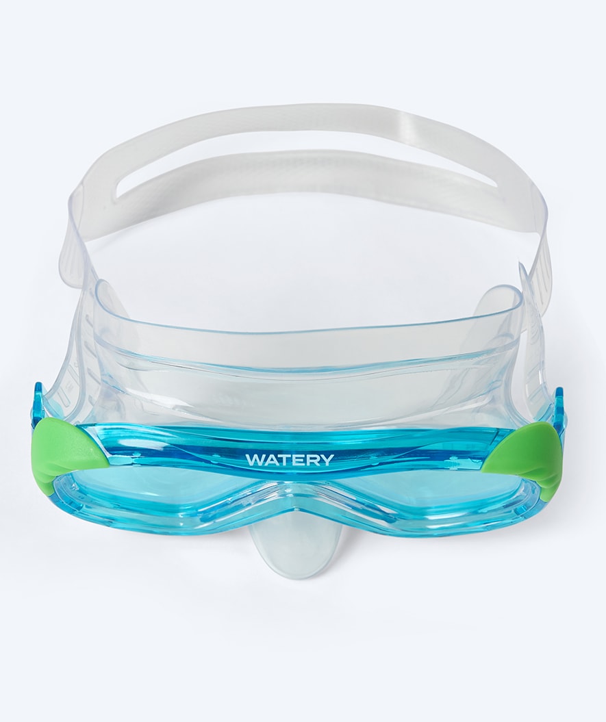 Watery diving mask for kids (4-10) - Shore - Blue/blue