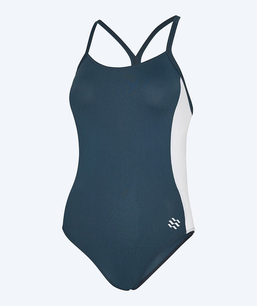 Watery swimsuit for women - Sidestroke Solid - Underground Grey