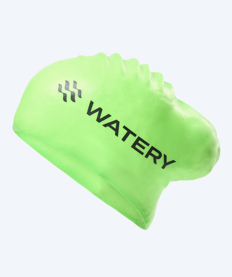 Watery swim cap for long hair - Signature - Green