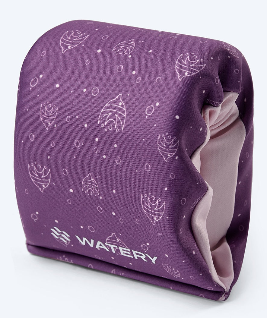 Watery swim wings for kids - Splashy (11-30 kg) - Purple