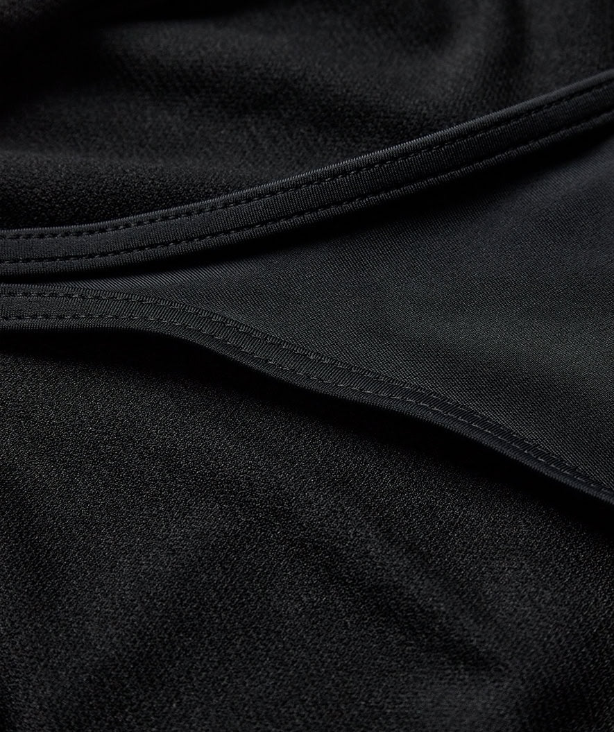 Watery swimsuit with skirt for women - Tirta - Black