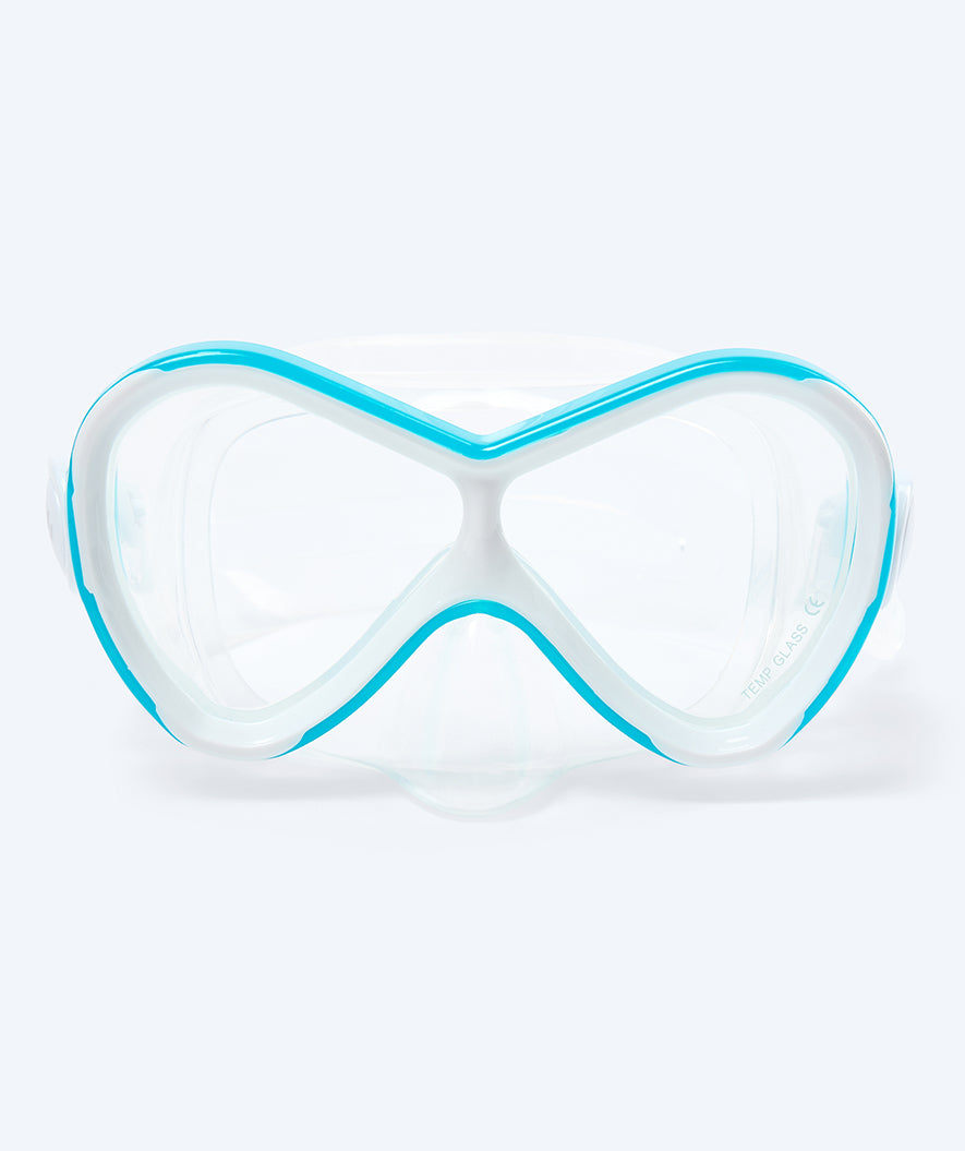 Watery snorkel set for kids - Delphina/Triton - Light blue