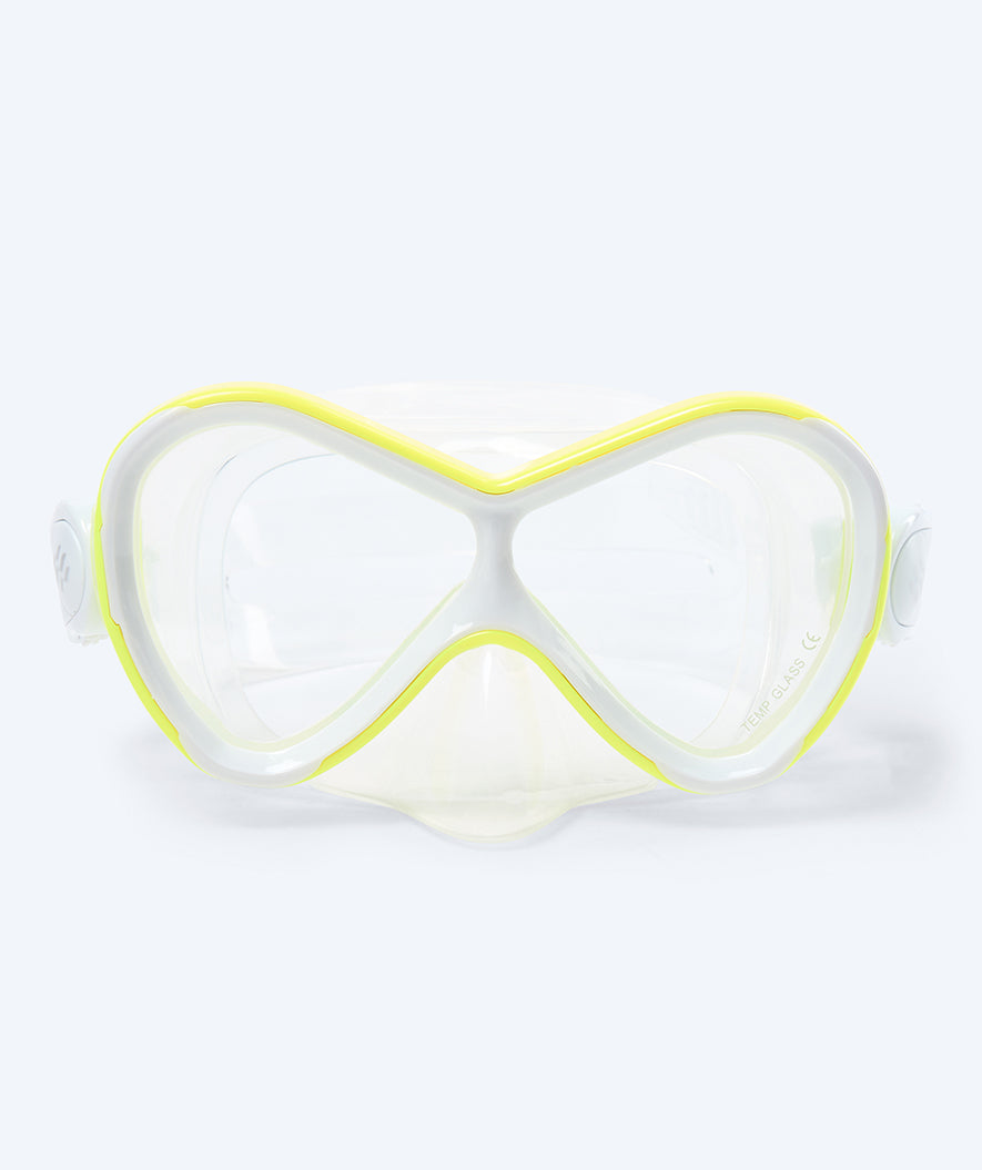 Watery snorkel set for kids - Delphina/Triton - Yellow